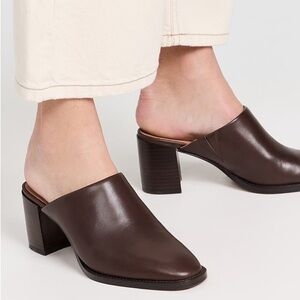 Madewell Macarro Mule size 5 brown